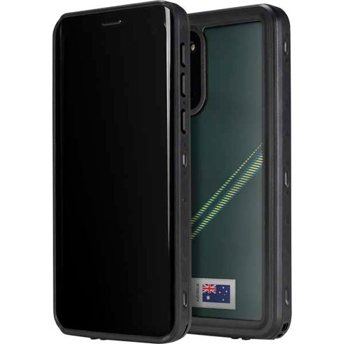 Australia Soccer Flag Galaxy S20 Plus Waterproof Case